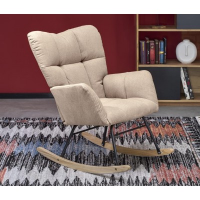 Fotelis VASCO supamasis (Rusvas)